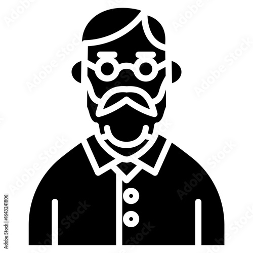 Senior Developer icon vector image. Can be used for Computer Programming.