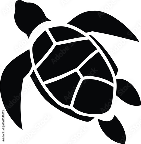 Black and white vector icon of a soccer ball, a symbolic piece of equipment for the competitive sport