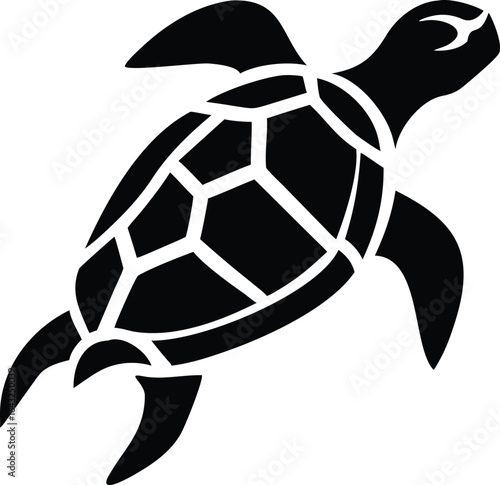 A fun cartoon turtle plays a football game, kicking a soccer ball toward the goal