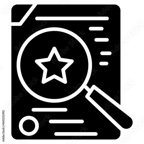 Evidence icon vector image. Can be used for Prison.