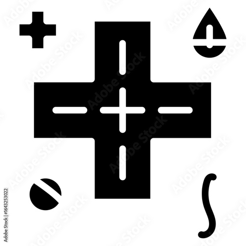 Trauma icon vector image. Can be used for Natural Disaster.