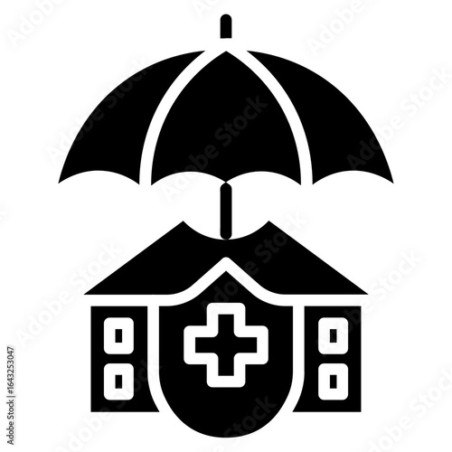 Insurance icon vector image. Can be used for Natural Disaster.