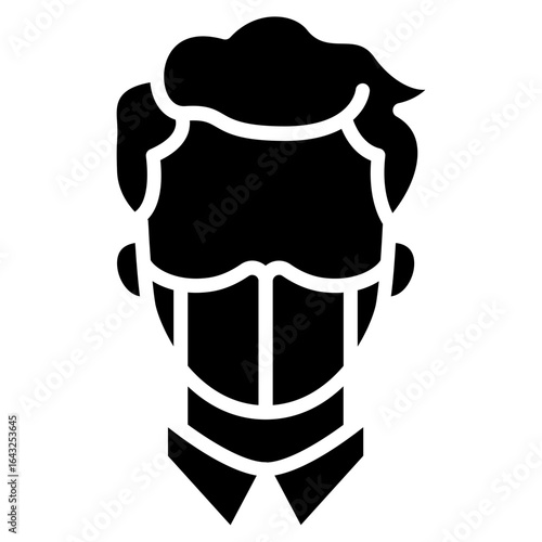 Man Face Mask icon vector image. Can be used for Natural Disaster.