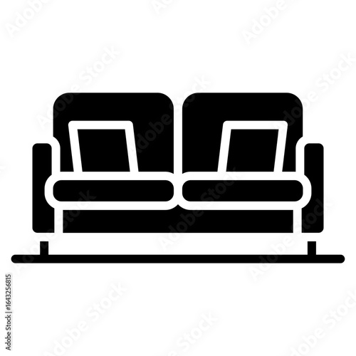 Cleaning Living Room icon vector image. Can be used for Cleaning and Dusting.