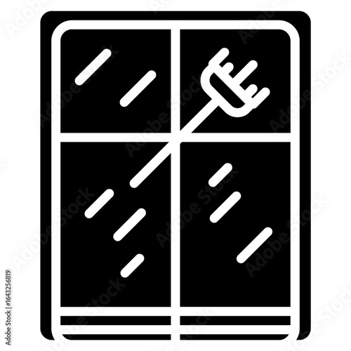 Cleaning Windows icon vector image. Can be used for Cleaning and Dusting.