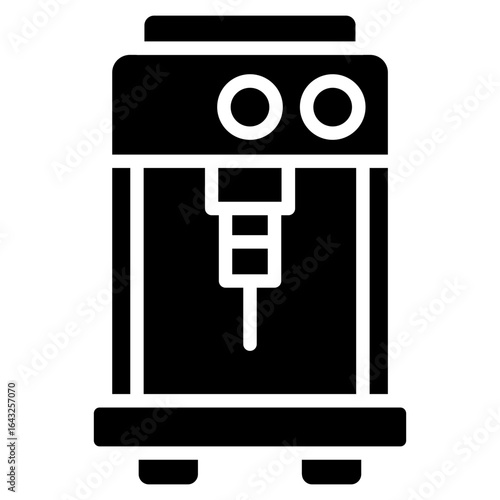 Cleaning Coffee Maker icon vector image. Can be used for Cleaning and Dusting.