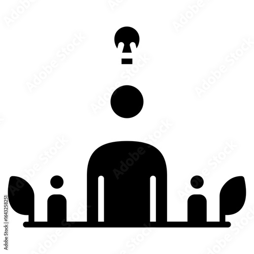 Self Motivation icon vector image. Can be used for Personality Traits.