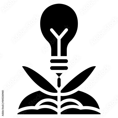 Inspiration icon vector image. Can be used for Leadership.