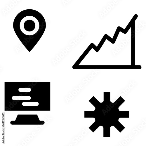 Network Efficiency icon vector image. Can be used for Networking.