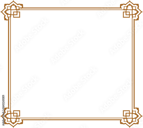 frame with gold ornament frame with ornament frame with golden leaves Golden Rectangle, Corner, Certificate, Border, Pattern, Line, Photo, Wedding, Invitation, Background, Thai, Islamic,	
