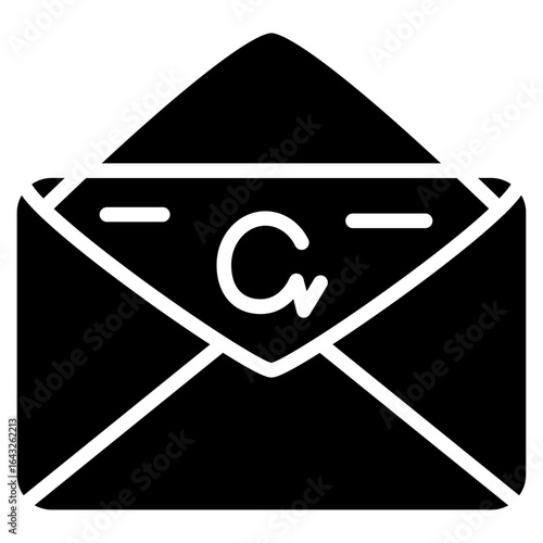 Email Us icon vector image. Can be used for Contact Us.