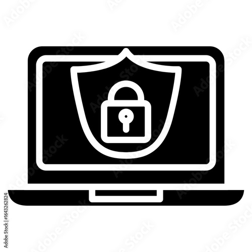 Site Security icon vector image. Can be used for Risk Management.