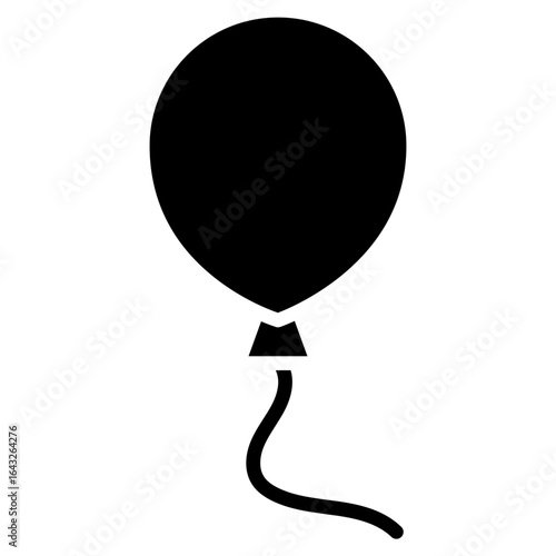 Balloon icon vector image. Can be used for Festa Junina.