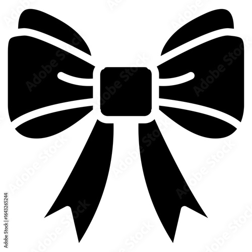 Festive Ribbon icon vector image. Can be used for Festa Junina.