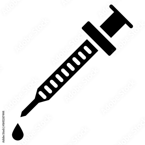 Pipette icon vector image. Can be used for Lab.