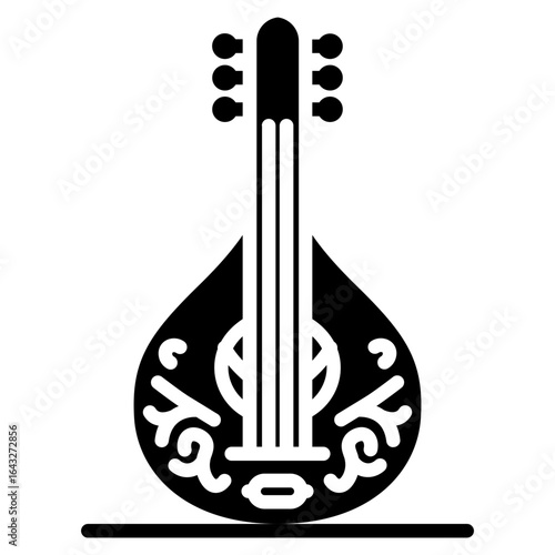 Balalaika icon vector image. Can be used for Instrument.