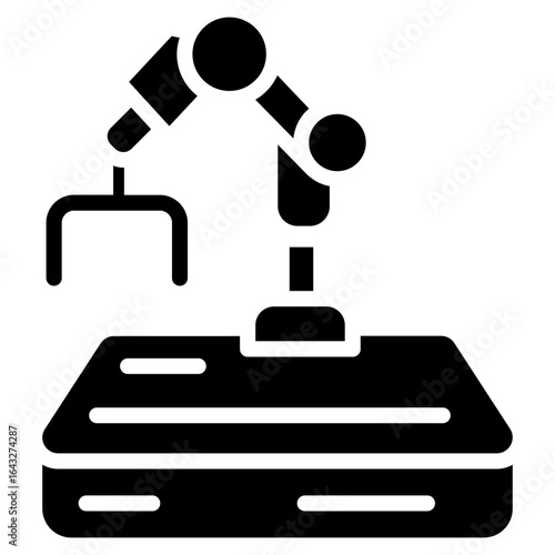 Automatic icon vector image. Can be used for Manufacturing.