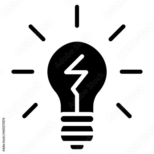 Lighting icon vector image. Can be used for Battery and Power.