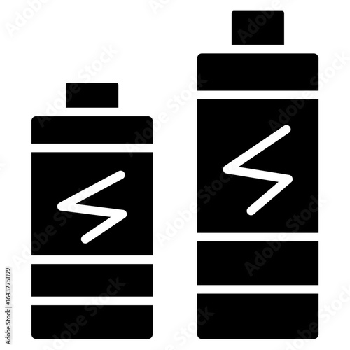 Many Batteries icon vector image. Can be used for Battery and Power.