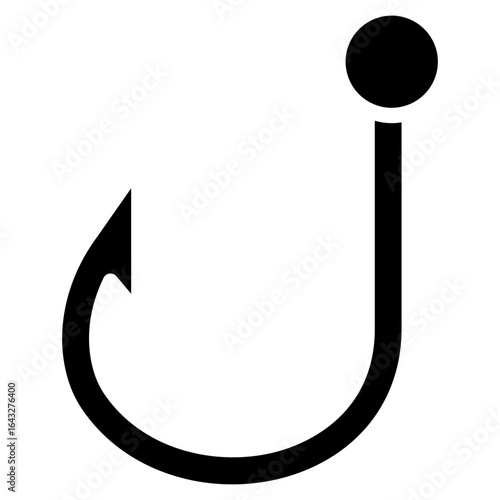 Hook icon vector image. Can be used for Shoemaker.