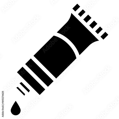 Polish Tube icon vector image. Can be used for Shoemaker.