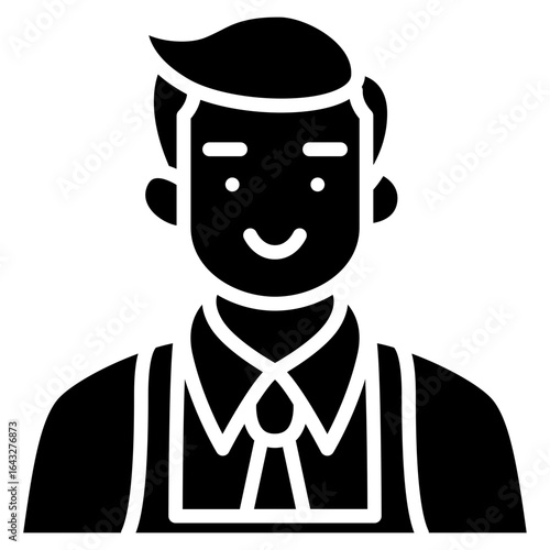 Shoemaker icon vector image. Can be used for Shoemaker.