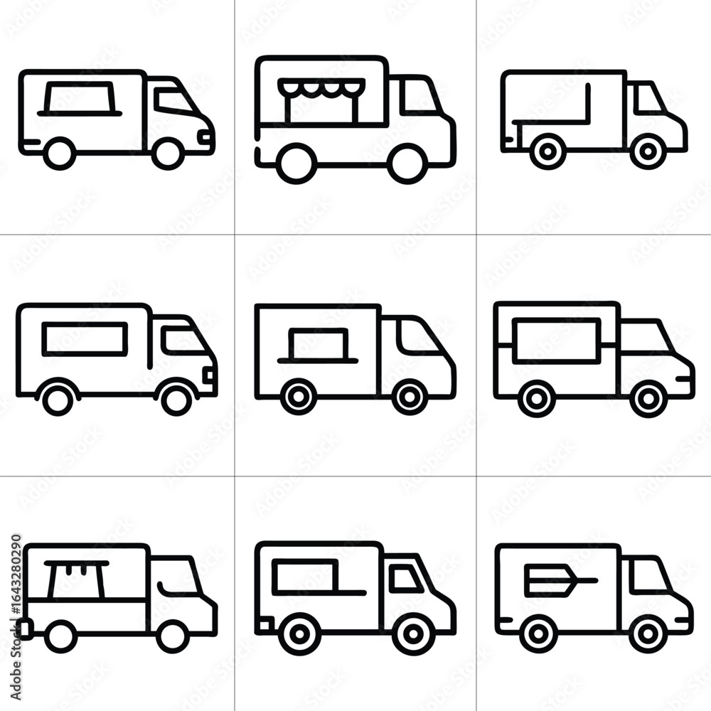 food truck illustrations food truck illustrations