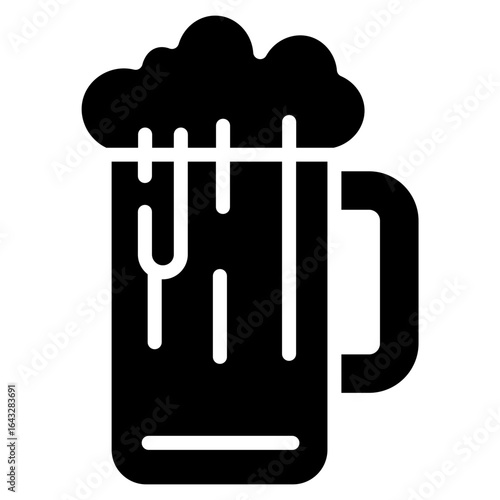 Craft Beer icon vector image. Can be used for Bowling.