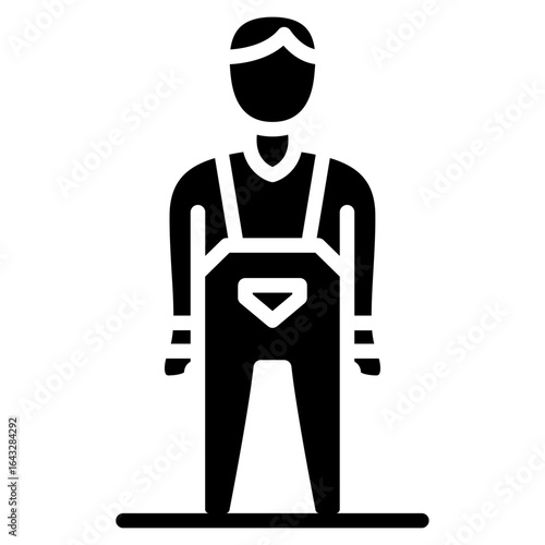 Animal Trainer icon vector image. Can be used for Diversity.