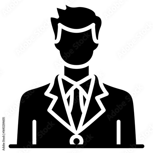 Cosmetologist icon vector image. Can be used for Diversity.
