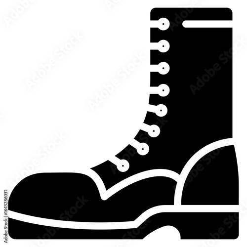 Boot icon vector image. Can be used for Luxury.
