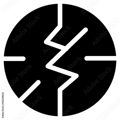 Broke icon vector image. Can be used for Casino.