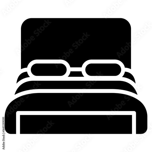 Free Hotel Room icon vector image. Can be used for Casino.