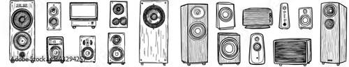 Sound speaker, or 3D music box, is a term that describes a stereo system or audio loudspeaker intended for home theater use, producing boom loud acoustic effects, commonly used in disco electronic
