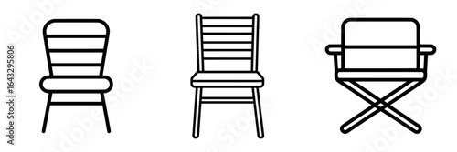 Modern illustration of a simple pipe organ icon suitable for social media, app, and web design