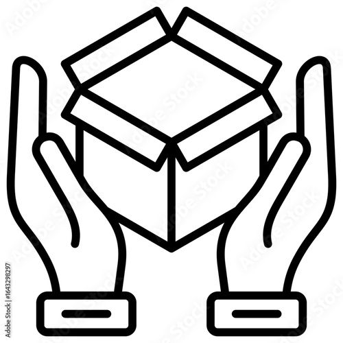 Open Box Icon