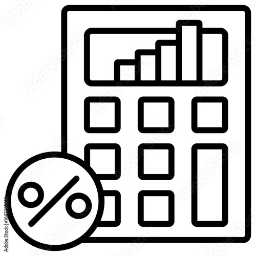 Tax Calculate Icon
