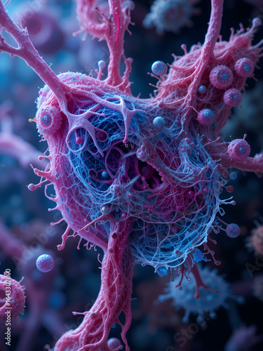 cell structure: normal and cancer