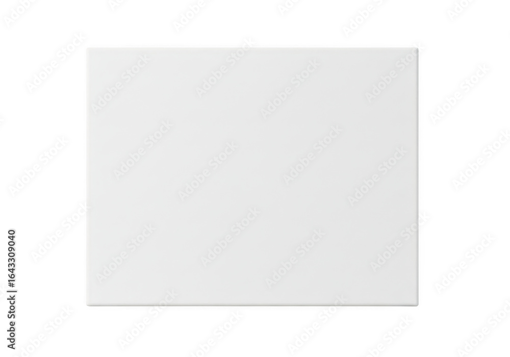 A simple, blank white square cardboard box, isolated on a transparent background, representing packaging and delivery A simple, blank white square cardboard box, isolated on a transparent background, representing packaging and delivery