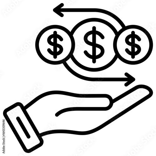 Cash Flow Icon
