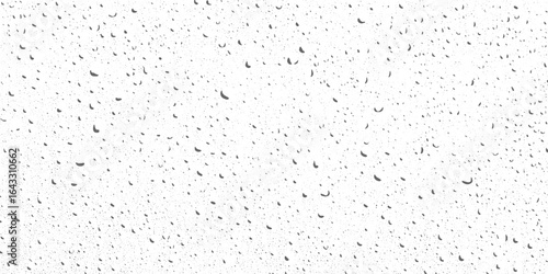 rain drops on window, water droops Overlay Texture Design. Black and white black grunge dust noise texture vector design and transparent background