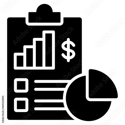 Financial Report Icon