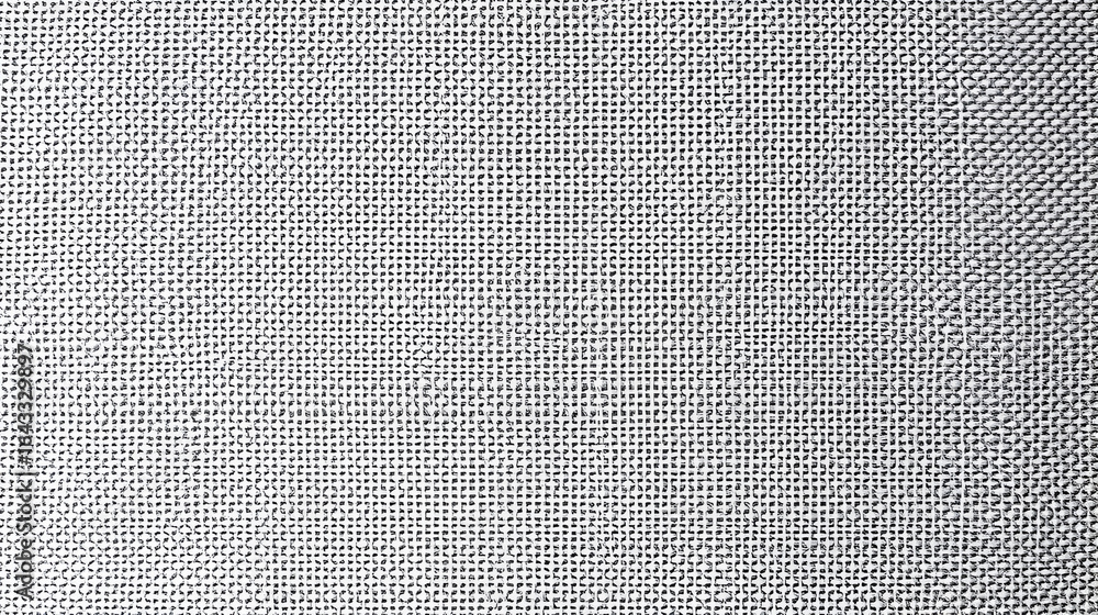 Fototapeta premium Top view background of a hand-woven cotton khadi fabric with a focus on the intricate texture, ideal for a copy space image.