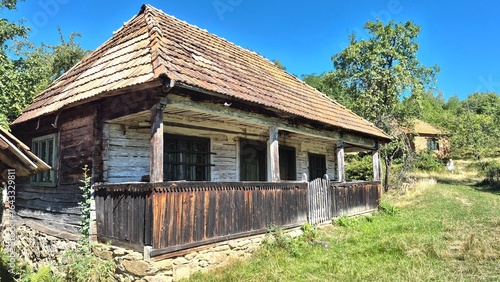 old wooden house