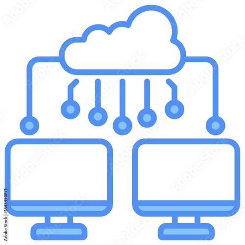 Cloud Network Icon