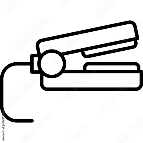 Hair Straightener Icon