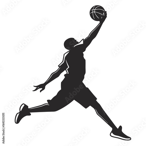 basketball player silhouette