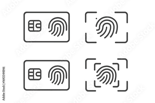 Modern technology enhances security measures with fingerprint recognition on smart cards