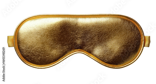 Golden eye mask, luxurious