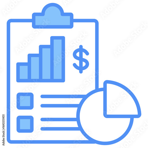 Financial Report Icon
